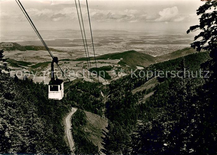 Seilbahn Schauinsland Hotel Haldenhof Schwarzwald