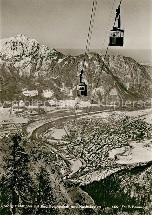 Seilbahn Predigtstuhl Bad Reichenhall Hochstaufen