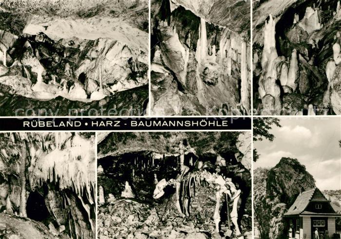 Hoehlen Caves Grottes Baumannshöhle Rübeland