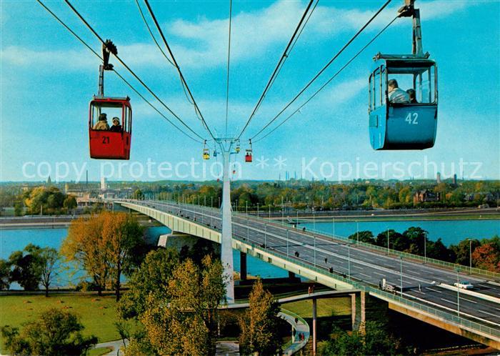 Seilbahn Koeln am Rhein Zoobruecke