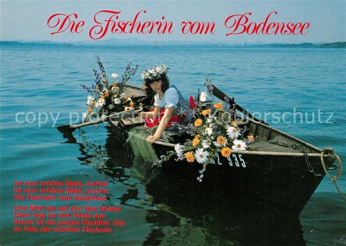 Liederkarte Die Fischerin vom Bodensee