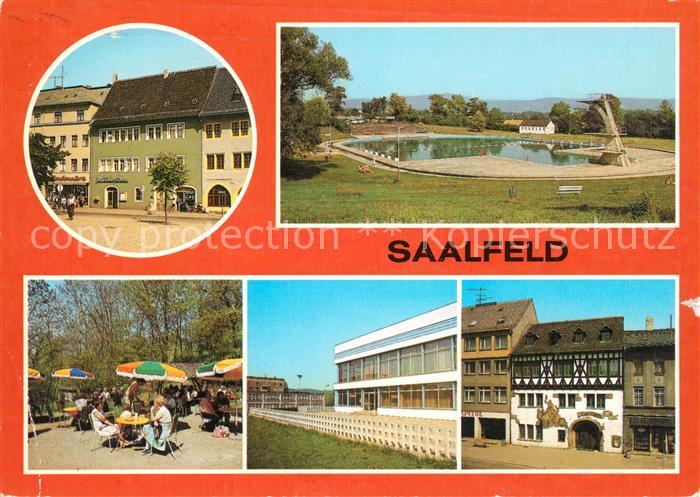 Saalfeld Saale Milchbar Markt Gaststaette Sokolov