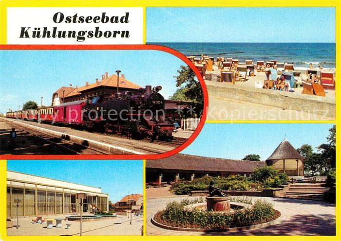 Bad Kuehlungsborn Molli Bahnhof Ferienheim Ernst Grube