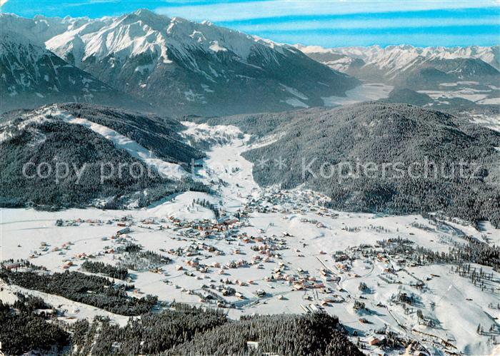 Seefeld Tirol Fliegeraufnahme Gschwandkopf Hocheder
