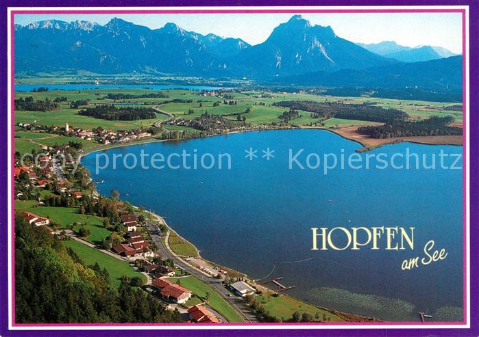 Hopfen See Fliegeraufnahme