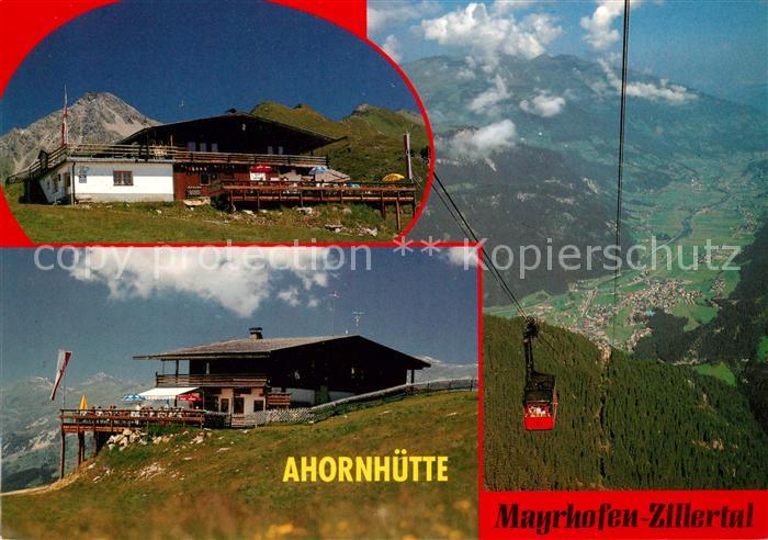 Mayrhofen Zillertal Ahornhuette Luftseilbahn