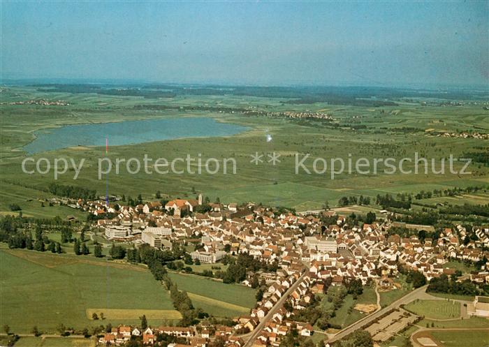 Bad Buchau Federsee Fliegeraufnahme