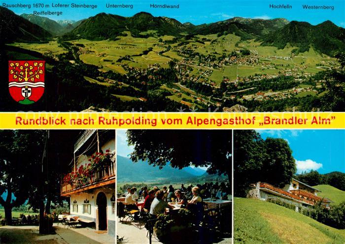 Ruhpolding Alpengasthof Brandler Alm Hochfeln Westernberg