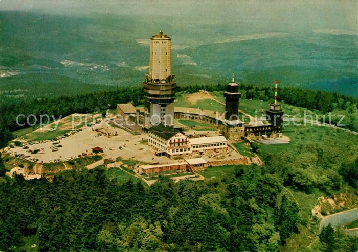 Feldberg Taunus Fliegeraufnahme Fernseh- UKW-Sender