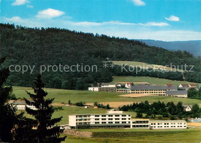 Berleburg Bad Sanatorium Baumrain Kurklinik Odeborn