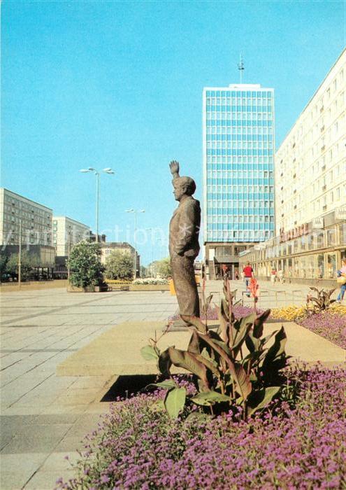 Magdeburg Karl-Marx-Strasse Erich-Weinert-Denkmal