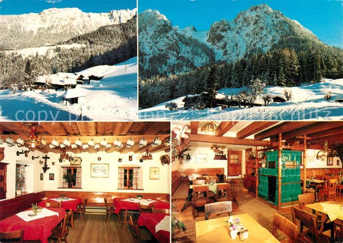 Koenigssee Alpengasthof Vorderbrand