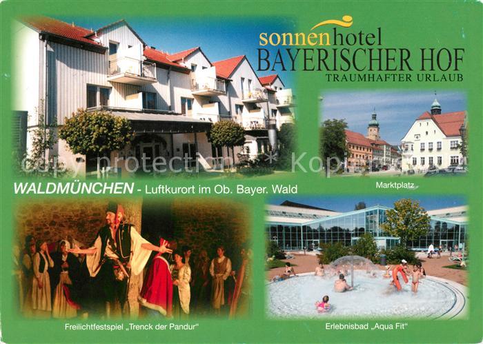 Waldmuenchen Hotel Bayerischer Hof Marktplatz