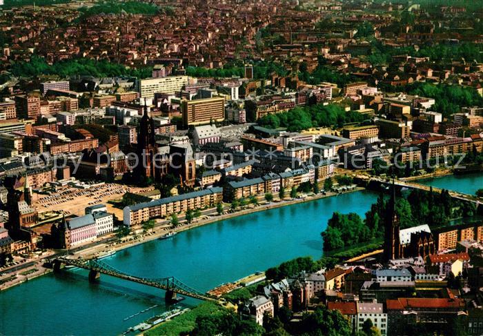 Frankfurt Main Fliegeraufnahme