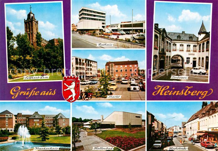 Heinsberg Westfalen Markt Hochstrasse Rathaus