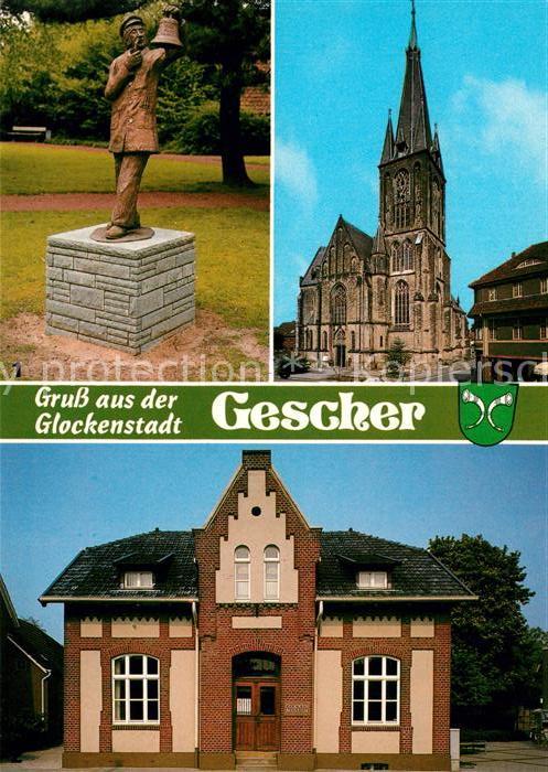 Gescher Glockengiesserplastik Glockenmuseum Kirche