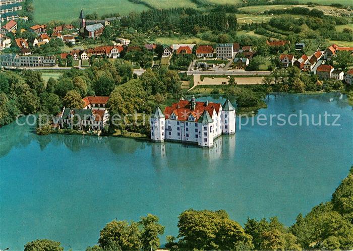 Gluecksburg Ostseebad Fliegeraufnahme Schloss