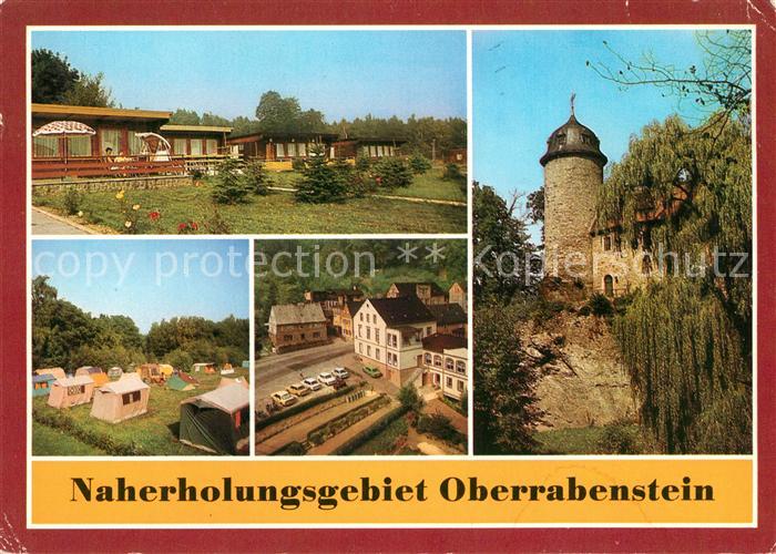Karl-Marx-Stadt Oberrabenstein Burg Rabenstein Campingplatz Cafe Schmidt