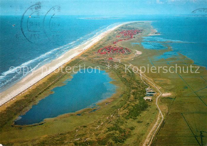 Juist Nordseebad Fliegeraufnahme