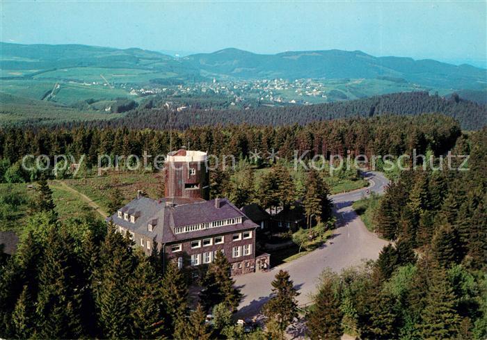 Winterberg Hochsauerland Gaststaette Kahler Asten Fliegeraufnahme