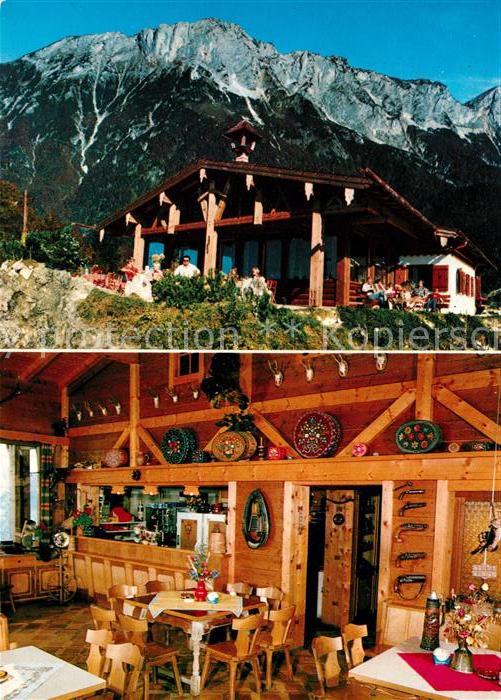 Paulshuette auf der Kneifelspitze Gaststube