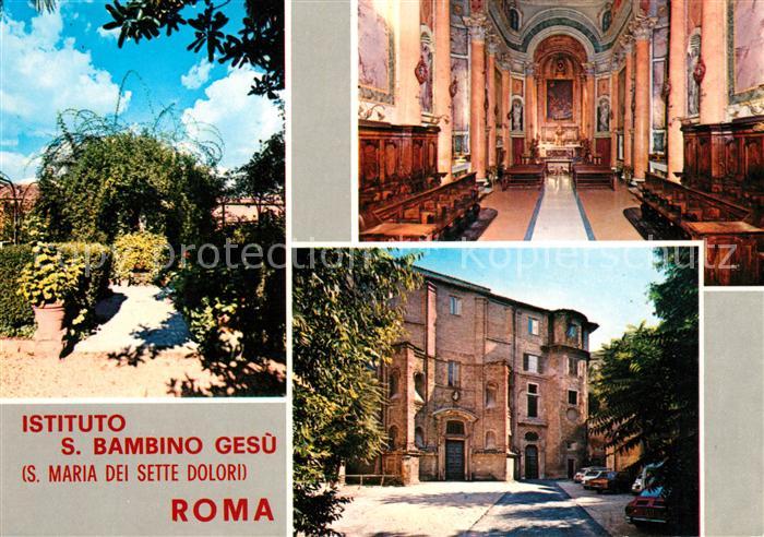 Roma Rom Istituto S Bambino Gesu Santa Maria dei Sette Dolori