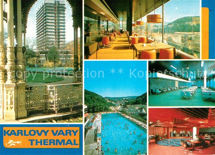 Karlovy Vary Lazenske sanatorium Thermal Details