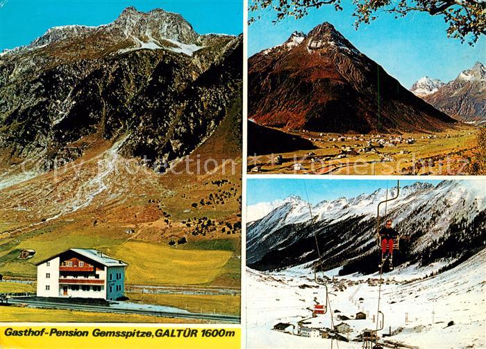 Galtuer Tirol Gasthof Pension Gemsspitze Panorama Sessellift