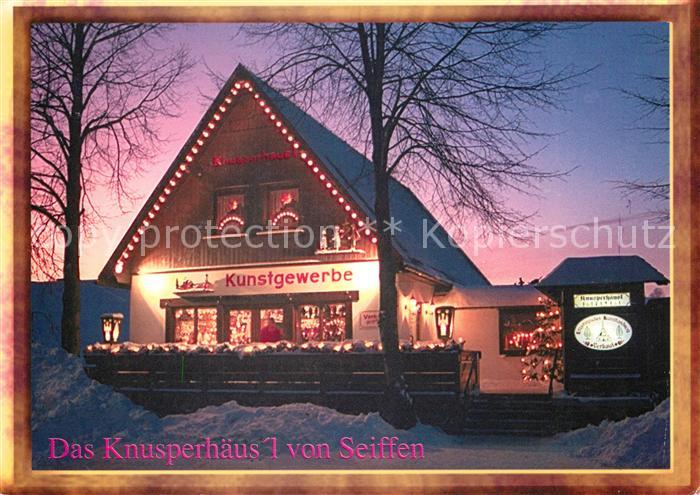 Seiffen Erzgebirge Das Knusperhaeusl