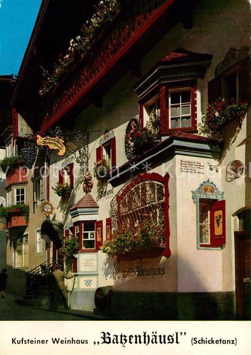 Kufstein Tirol Kufsteiner Weinhaus Batzenhaeusl