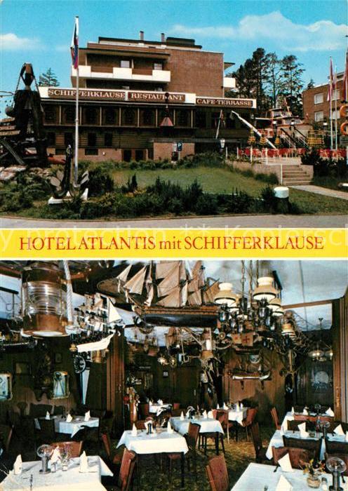 Timmendorfer Strand Hotel Atlantis mit Schifferklause Gastraum