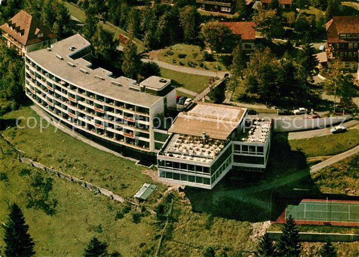 Wildbad Schwarzwald Fliegeraufnahme Sommerberghotel Wildbad