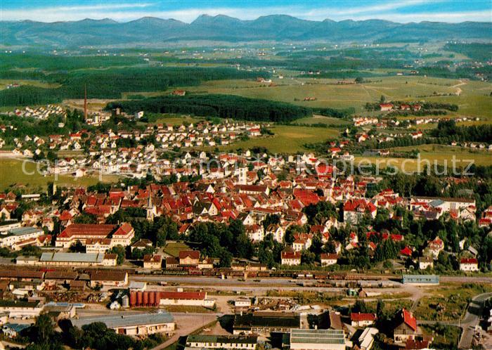 Wangen Allgaeu Fliegeraufnahme