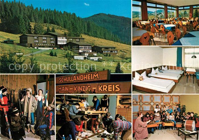 Bernau Schwarzwald Schullandheim des Main Kinzig Kreises Gastraeume Zimmer