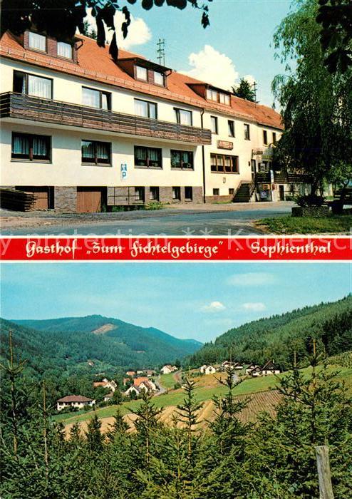 Sophienthal Oberfranken Gasthof Zum Fichtelgebirge Panorama