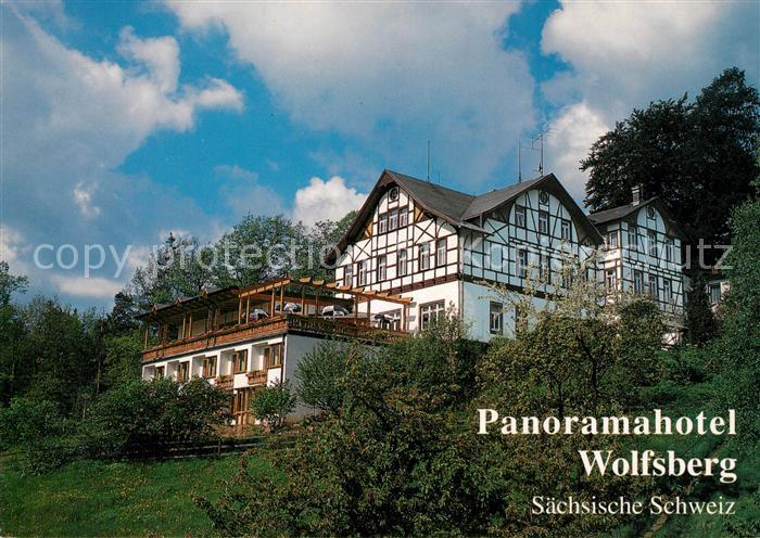Reinhardtsdorf Bad Schandau Panoramahotel Wolfsberg