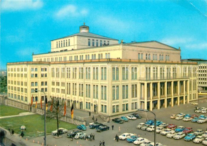 LEIPZIG Sachsen Oper am Karl Marx Platz