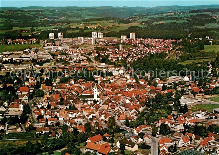 Wangen Allgaeu Fliegeraufnahme
