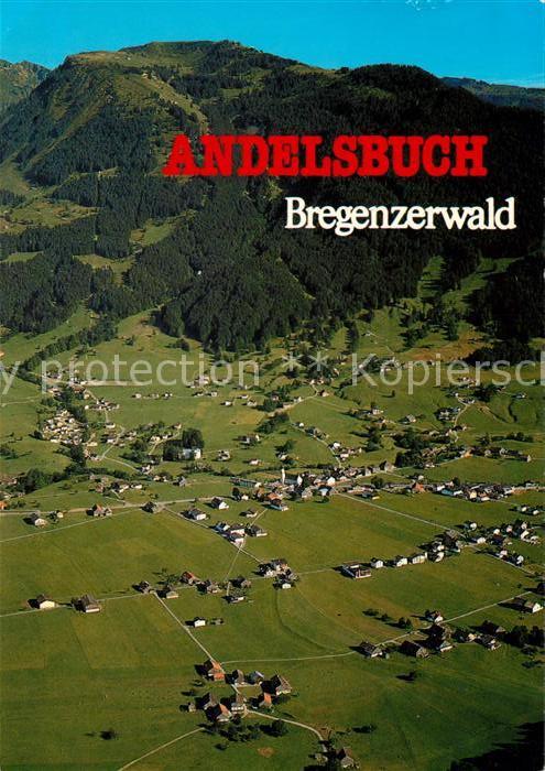 Andelsbuch Vorarlberg Fliegeraufnahme mit Bregenzerwald