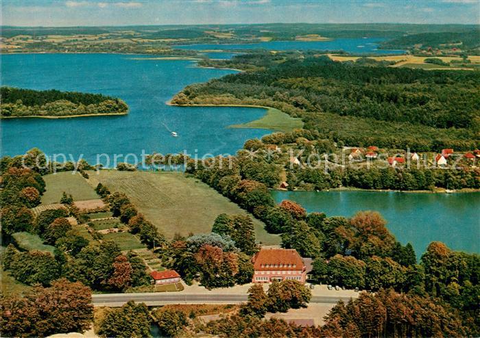 Ploen See Hotel Restaurant Fegetasche Fliegeraufnahme