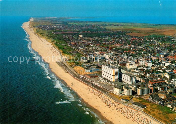 Westerland Sylt Fliegeraufnahme