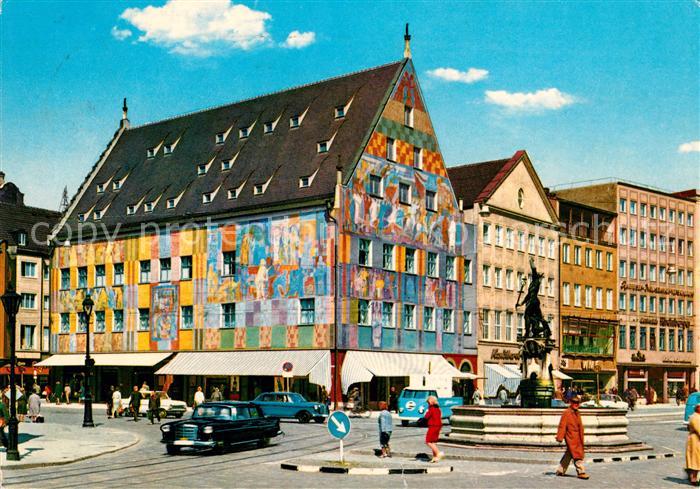 Augsburg Weberhaus am Moritzplatz