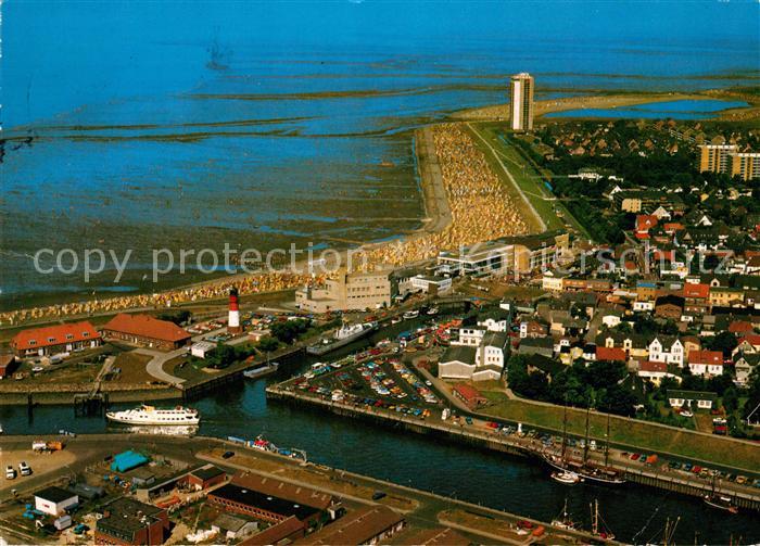 Buesum Nordseebad Fliegeraufnahme