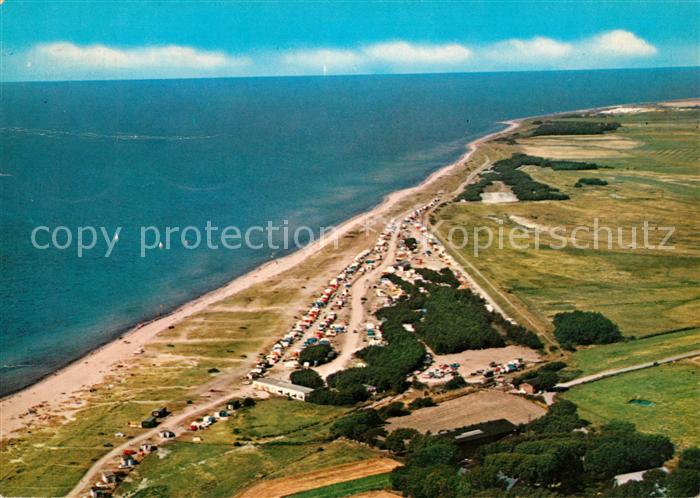 Fehmarn Fluegger Strand Fliegeraufnahme