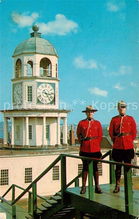Halifax Nova Scotia Royal Canadian Mounted Police Old Town Clock