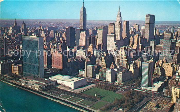 New York City United Nations Empire State Building Chrysler Building Pan America