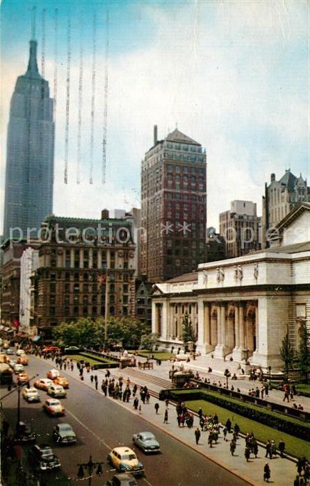New York City Public Library Avenue and 42th Street