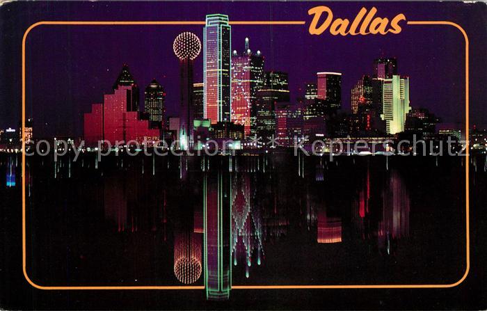 Dallas Texas by night
