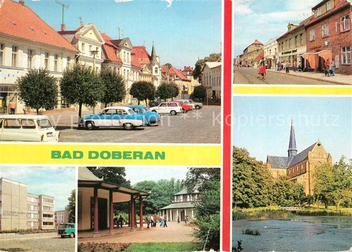 Bad Doberan Markt Thaelmann Str Johannes Becher Oberschule Kamp Weisser Pavillon