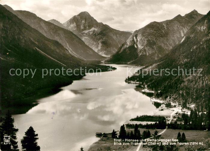 Tirol Region Plansee und Heiterwangersee mit Thaneller und Tauren